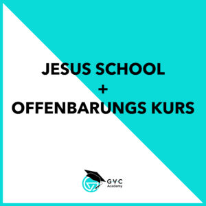 Jesus School + Offenbarung | Self-Paced Kurs 1 + 2, Teil 1 – 5 (Gesamtkurs im Set)